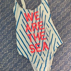 Billabong patterned one piece